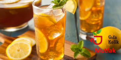 Limonlu Soğuk Çay Tarifi Limonlu Soğuk Çay Tarifi